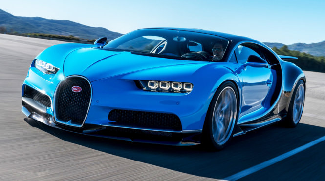 Bugatti Chiron Dẫn Đầu 10 Siêu Xe Nhanh Nhất Thế Giới 2017 - Tuổi Trẻ Online