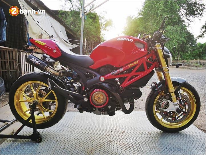Ducati Monster 796 'Quái Vật' Hoàn Hảo Trong Gói Độ Full Option | 2Banh.Vn